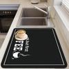 Coffee Machine Water Absorbent Mat, Kitchen Countertop Drainage Mat For Coffee Shop Restaurant Kitchen Carpet Tableware Durable Diatom Mud Table Mat