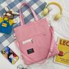 ins multi-purpose women's Korean version shoulder canvas bag fashion college student storage backpack class tutoring canvas bag