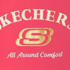 Skechers SS25 Simple Casual Comfortable Round Neck Sports Short Sleeve T-Shirt Unisex Tops Park-Pink L225U122-01N1