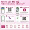 Sitz- und Fahrvibrator APP-Steuerung G-Punkt-Massagegerät Klitorisstimulator Dildo Analplug Vaginaler Orgasmus Masturbation Erwachsene Wasserdicht Sexspielzeug Paare