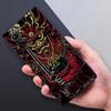 Samurai Oni Mask Tattoo Dragon Art Poco X3 NFC Case For Xiaomi POCO F3 F4 F5 Pro X3 X4 Pro 5G GT X5 M3 M4 M5 C51 C55 Phone Cover