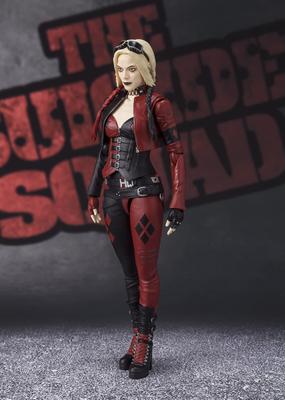 Figurine mobile peinte de 150 mm Harley Quinn Suicide Squad TAMASHII NATIONS 198733 SHFiguarts (Les méchants « ultimes », rassemblez-vous) Environ. PVC et ABS