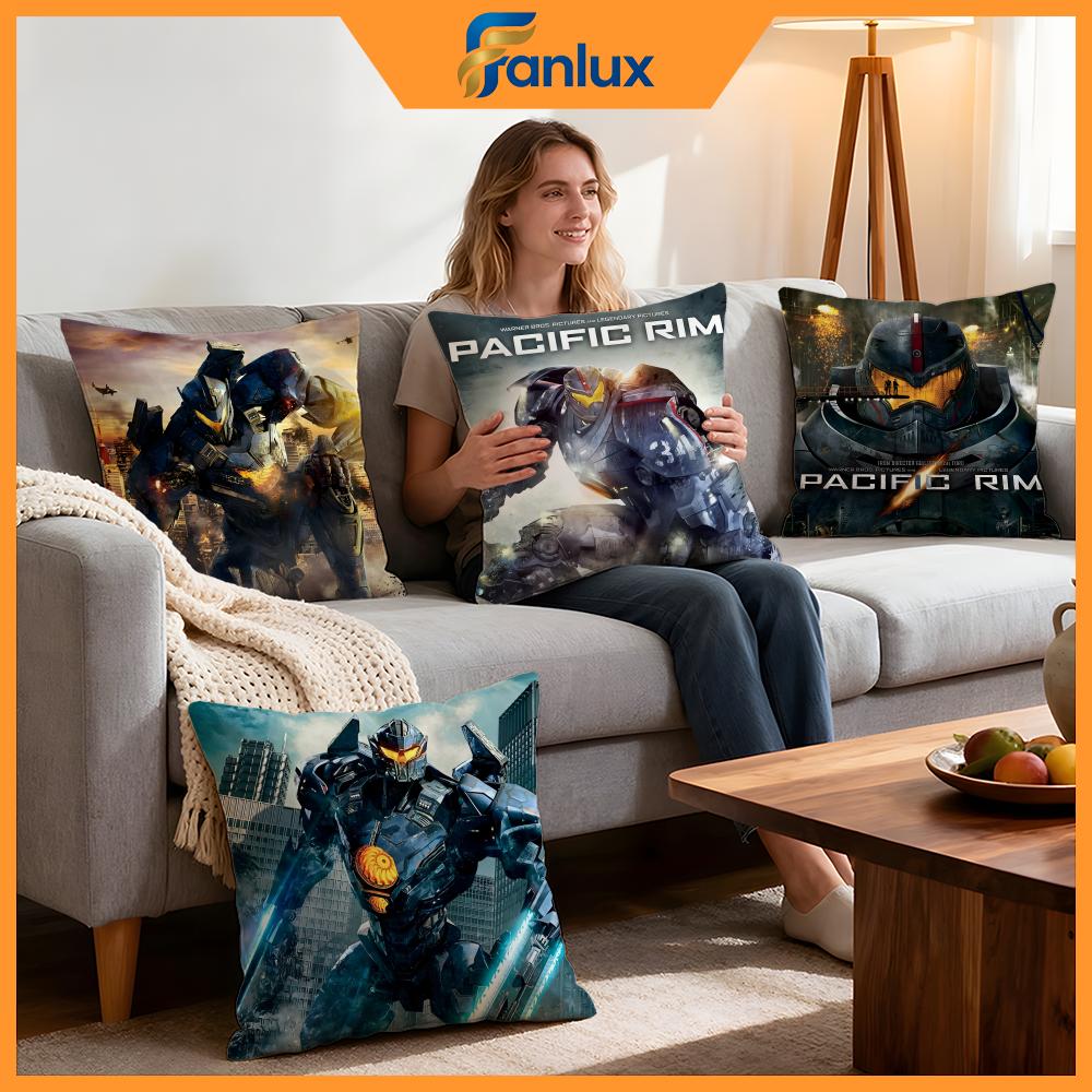 Movie Pacific Rim Cushion Cover Pcs Decorative Covers Soft Cushion Case for Sofa Couch Decor x x Pillowcases