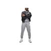Jordan Solid Color Logo Elastic Waist Fleece-Lined Knit Jogger Pants Men Bottoms Grey DQ7469-091