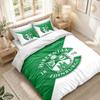 Set de așternut 1 Față de pilotă 2 Fețe de pernă Imprimeu Hibernian FC Dormitor Decorațiune Casă