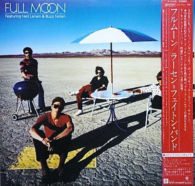 LP Plaat FULL MOON, NEIL LARSEN, BUZZ FEITEN - Full Moon P11119 WARNER BROS 1982 Japan Rock