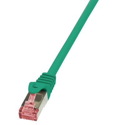 Patchcord LogiLink CQ2065S CAT.6 S/FTP 3m, Zielony