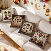Traditional Ramadan Decorations Pillowcase Bedroom Sofa Cushion Cover 100% Polyester Living Room Cushion Pillowcase Home Decor