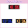 Moderne minimalistische LED-Digitaluhr mit Temperatur und Kalender für Schlafzimmerdekoration