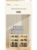 Double-Row Multi-Layer Foldable Shoe Cabinet with Dustproof AJ Storage Display Rack