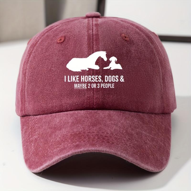 Baseball Cap Fashion Printed Casual Sun Hat Retro Soft Top Peaked Cap Adjustable