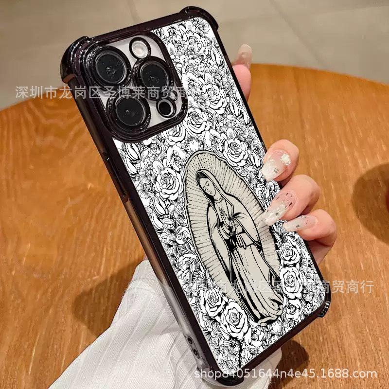 Full Screen Flower Suitable for Samsung S26 Mobile Phone Case S25ULTRA Anti-drop GalaxyS23 Protective Case NOTE20