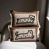 Nordic Style Embroidered Cushion Cover Embroidery Design Sofa Cushion Pillow  For Bedroom