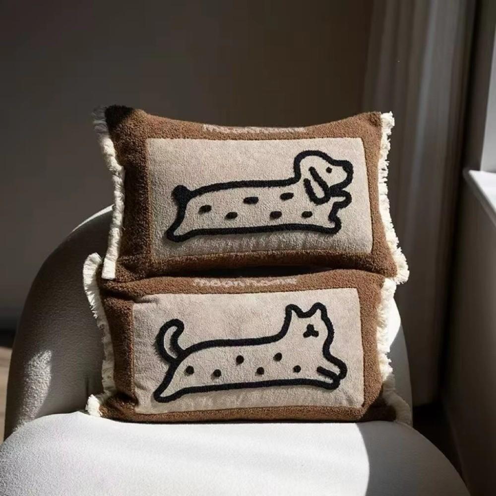Nordic Style Embroidered Cushion Cover Embroidery Design Sofa Cushion Pillow For Bedroom