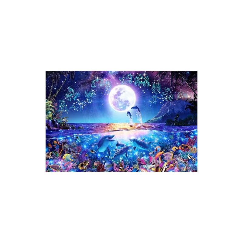 Yanoman [Made in Japan] 1000-piece jigsaw puzzle LASSEN Celestial Family (50 x 75 cm) 10-1456 pieces. Includes request postcard, glue, spatula,