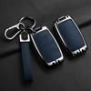 Bilnyckelfodral Skydd för Jaguar XF XJ XE S-Type F-Type X-Type F-Pace I-Pace E-Pace Android XFR XKR Zinklegering Läder Nyckelring
