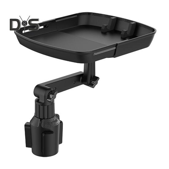 

Автомобильный лоток из АБС-пластика, высокая стабильность, полезный многофункциональный автомобильный держатель для еды, расширительный лоток чёрный