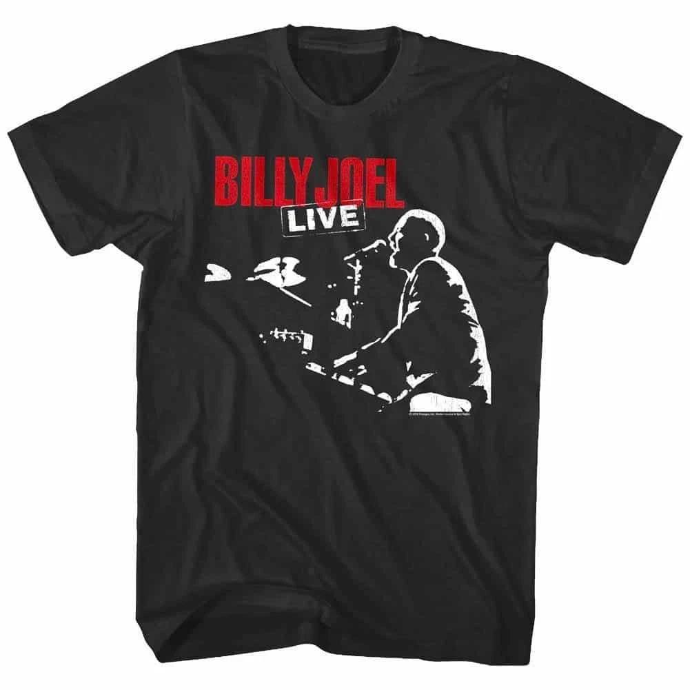 Billy Joel Live Men s T Shirt L