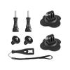 JINGCHEN Action Camera Mount Helmet Adhesive Mount for and Tripod Adapter Insta360, GoPro,