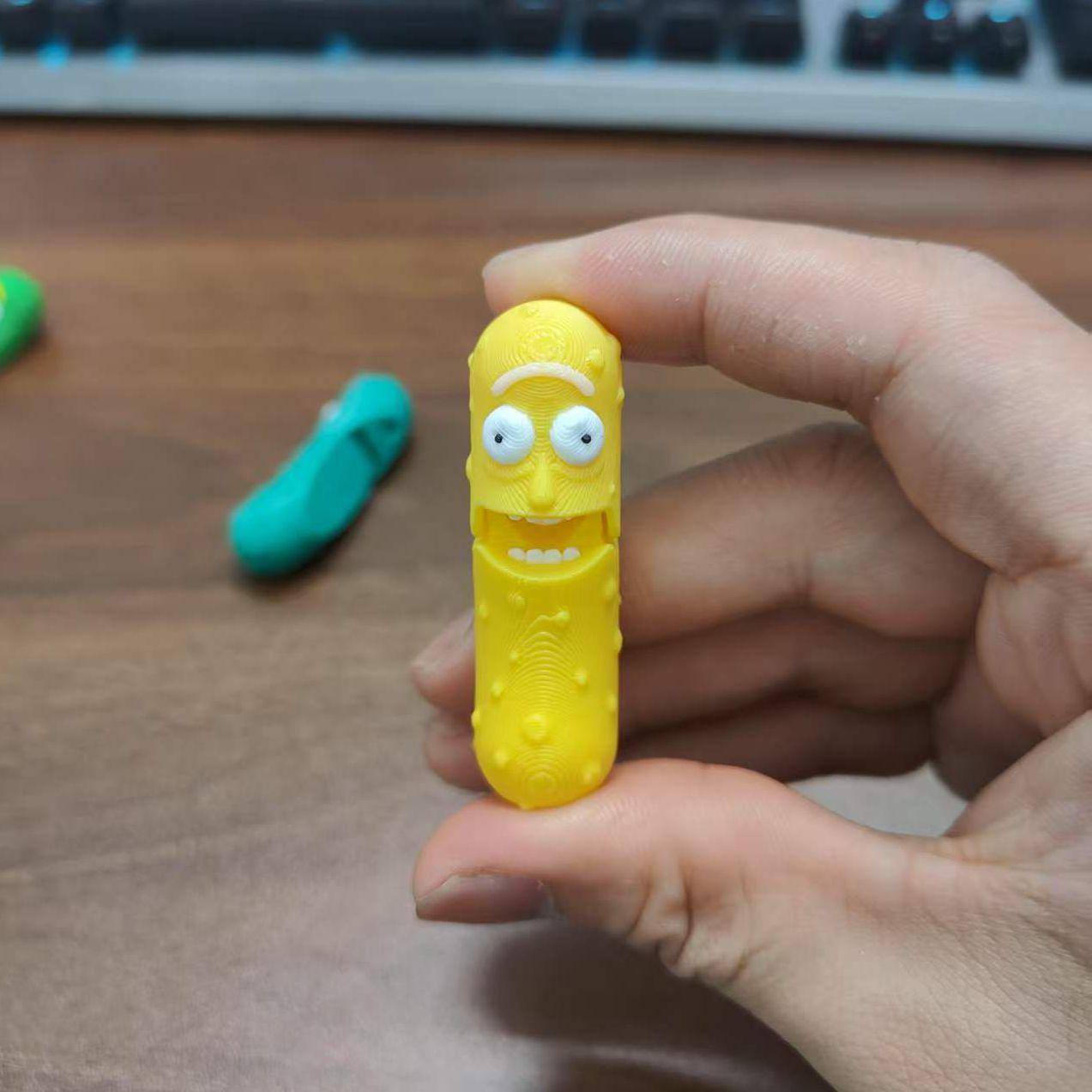 

Эмоциональные игрушки-огурцы, напечатанные на 3D-принтере, Таинственный ПиклДжойнт, Подвижная модель, Поделки, Украшения, Настольное украшение, Фигурки, Статуэтка, Подарки