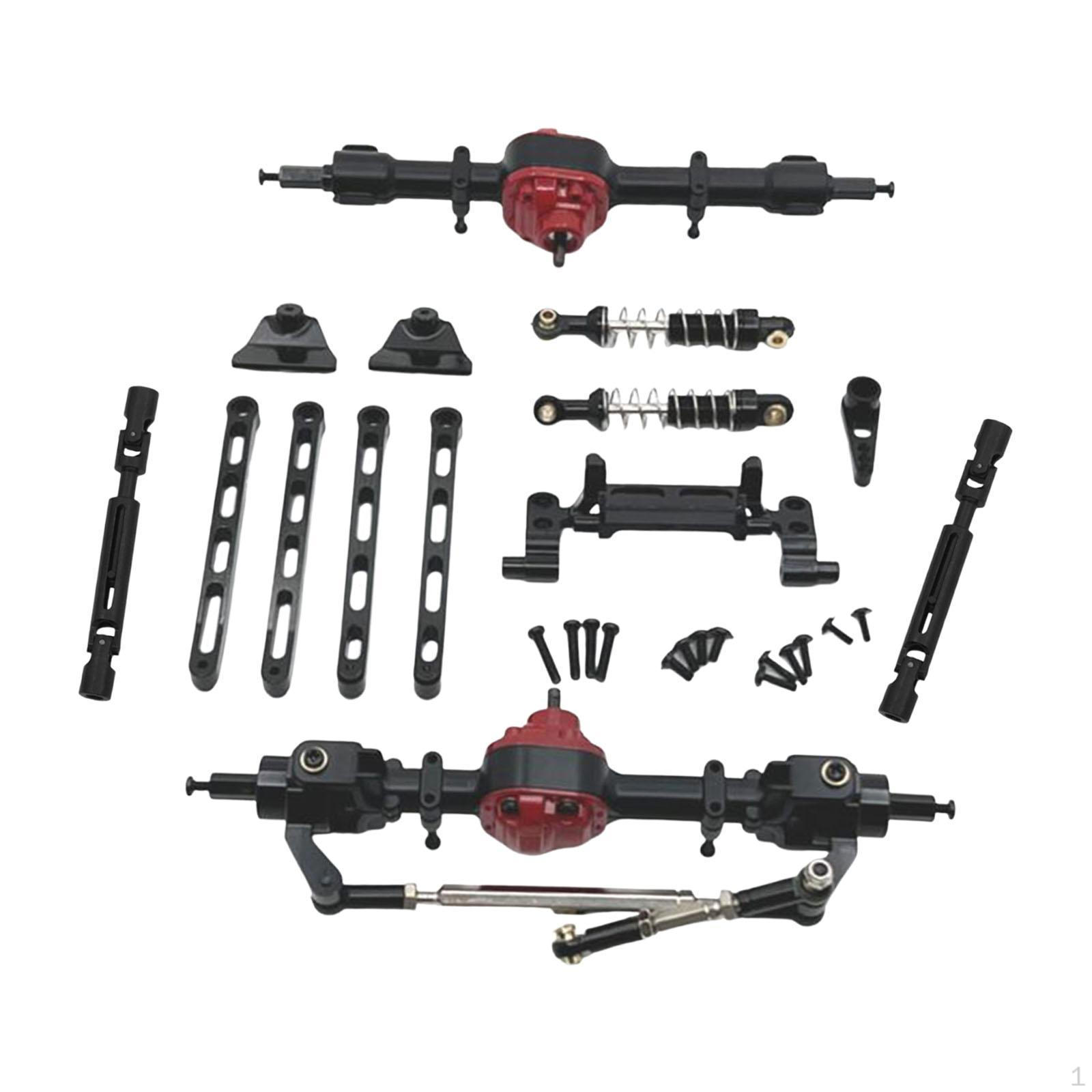 

Металевий набір для RC Trucks у масштабі 1/12 Black