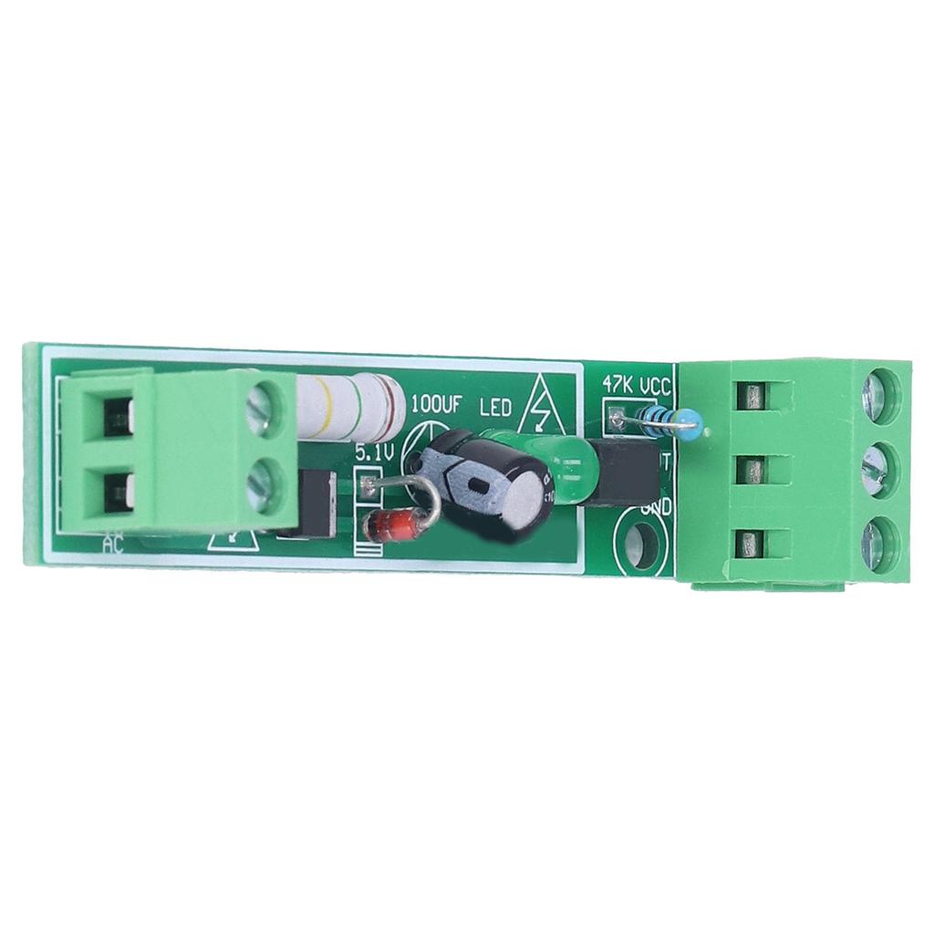 Optoisolator-Modul 1 Kanal Optokoppler Isolationsplatine Spannungserkennung für SPS AC 220V