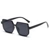 Non-polarized Big Frame Vintage Sunglasses Women Men Square Sun Glasses Retro Eye Glasses Goggle for Male Female Polygon Sunglasses