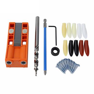 Magnetic Angled Hole Locator & Woodworking Drill Guide
