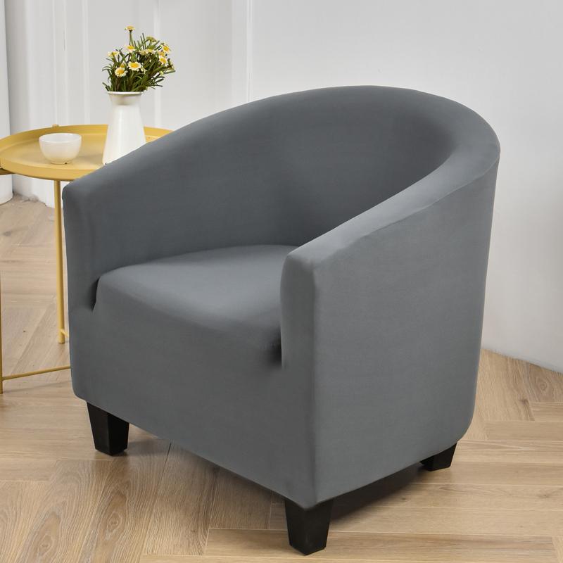 club chair cover armchair slipcover geometric printed small sofa covers protect for pets chair decoration
