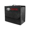 Car Trunk Storage Box Foldable Felt Car Organizer Stowing Tidying Box For Toyota Corolla Camry rav4 Yaris hilux prius PRODA