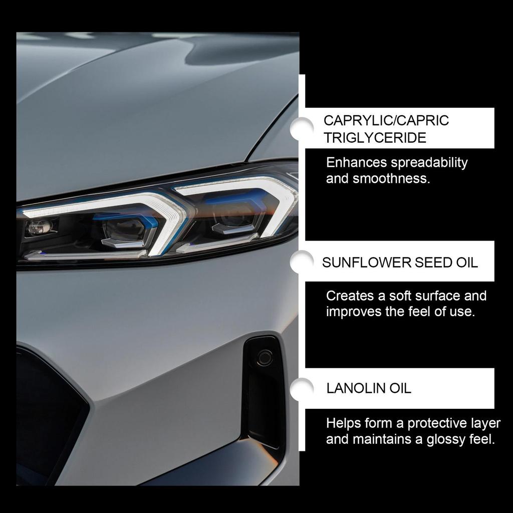 RAYHONG Automotive Headlight Care Cream Scratch Repair & Polishing Restorer for Car Headlights Gloss Enhancer 100g