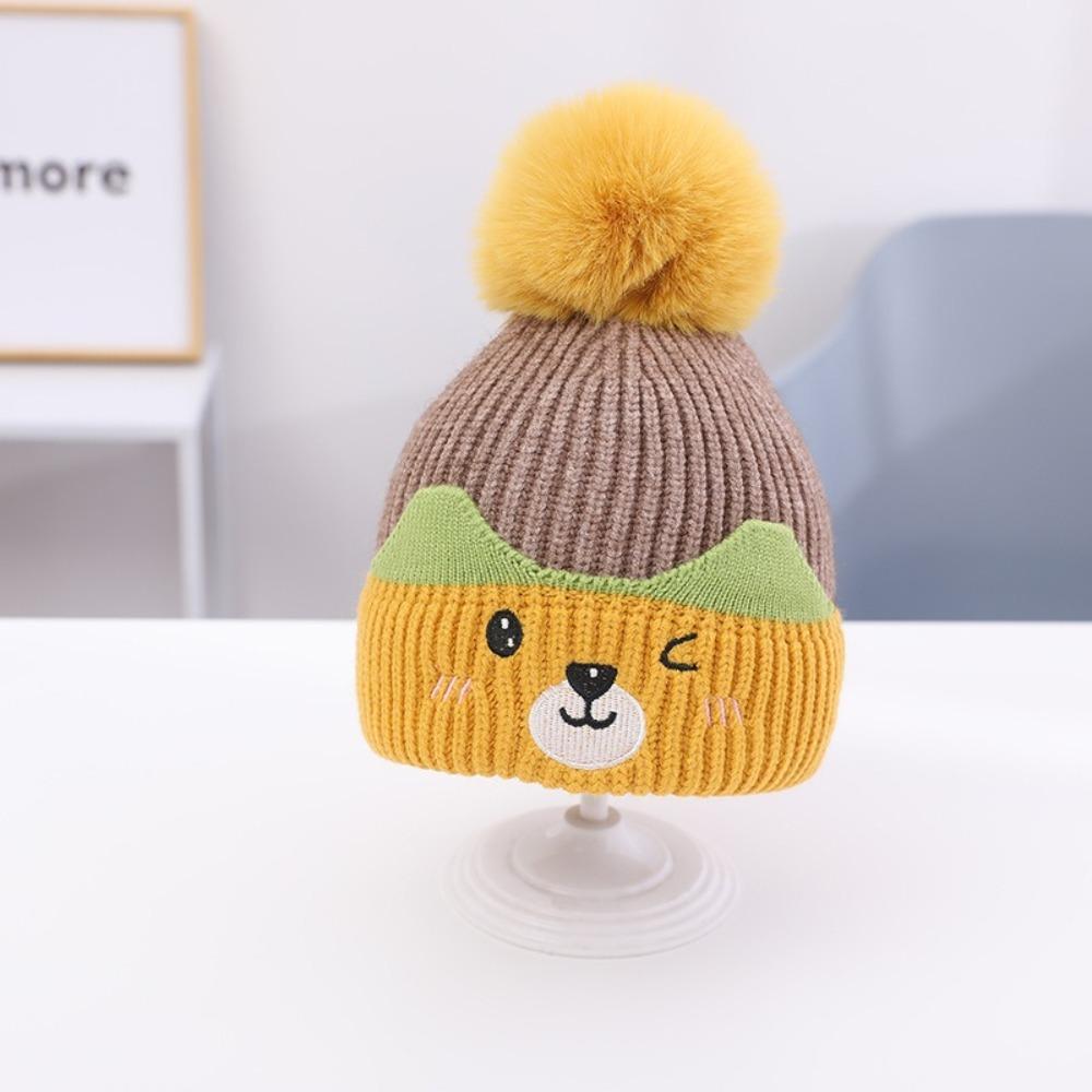 

Soft Children Beanies Wool Woolen Knitted Hats Baby Wear Kids Cap Baby хакі