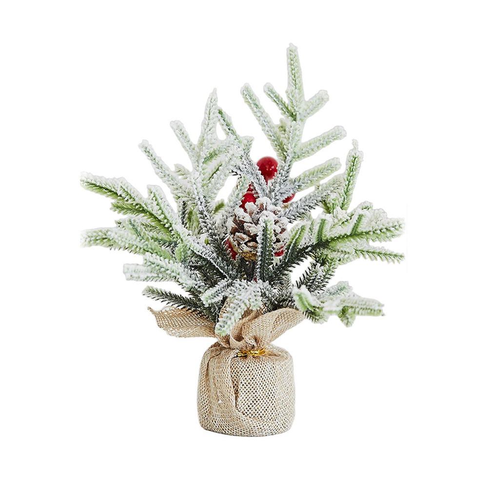 Simulated Miniature Pine Christmas Tree Home Decoration