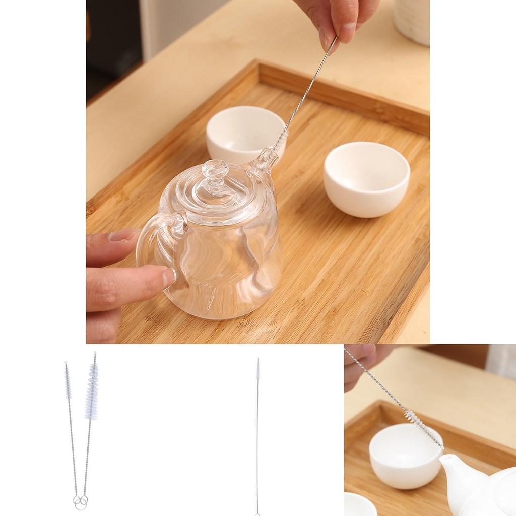 Km599 Cleaning Spout Brush For Thermos Bottles With Durable Bristles Home Essential