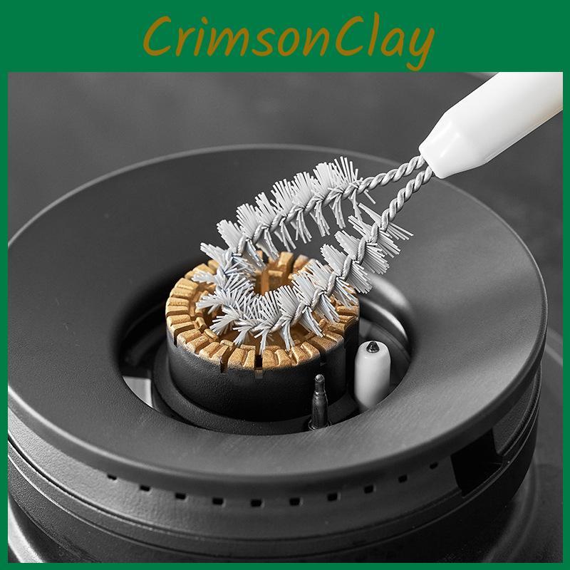 Stove Cleaning Gas Tool With Pp Nylon Bristles For Stove Top Maintenance