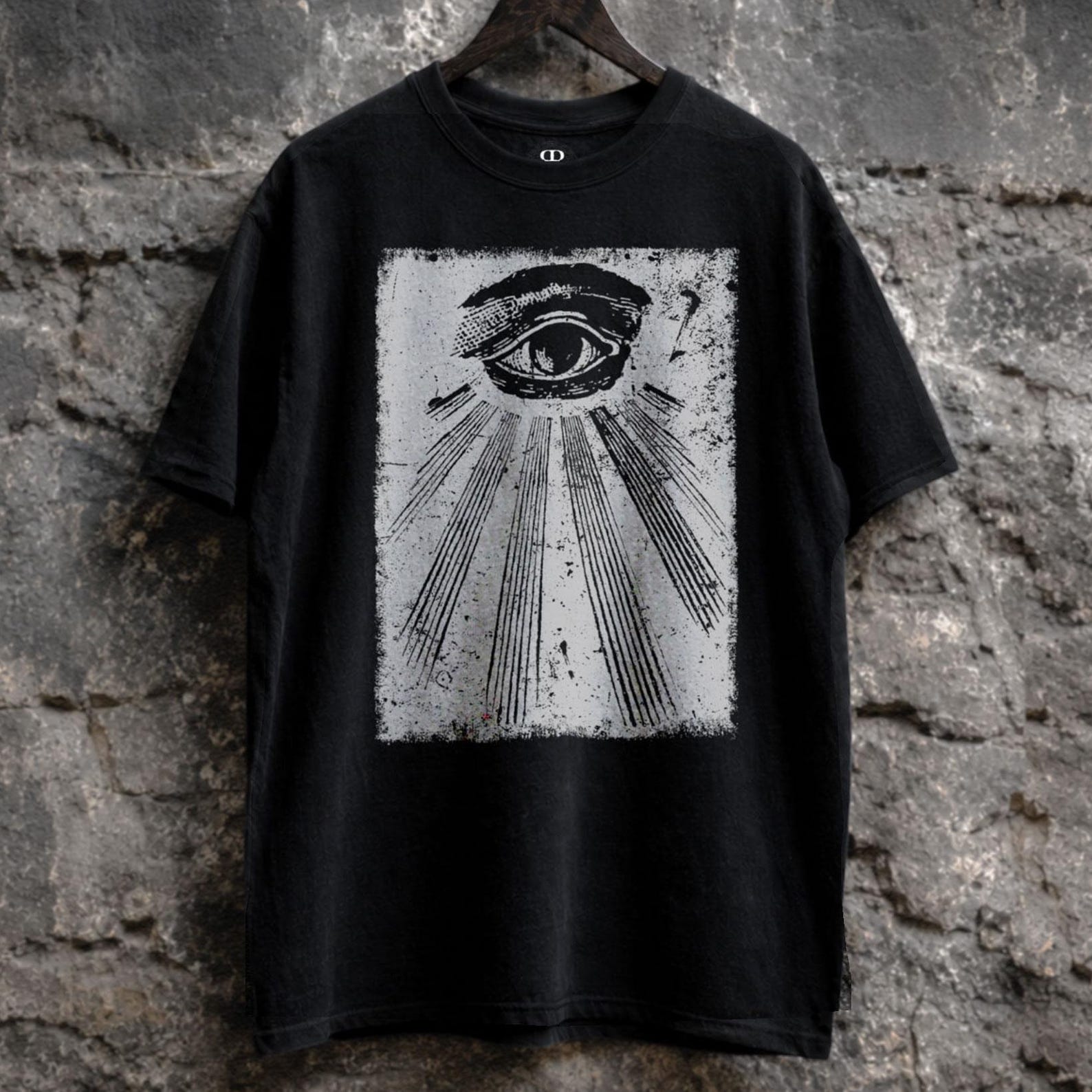All Seeing Eye Shirt - Eye of Providence Masonic Graphic Tee M