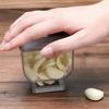 Effortless Manual Garlic Slicer Manual with Storage Box Cutter  Removable Easy to Clean Quick Chopper Cutting Tool for Kitchen