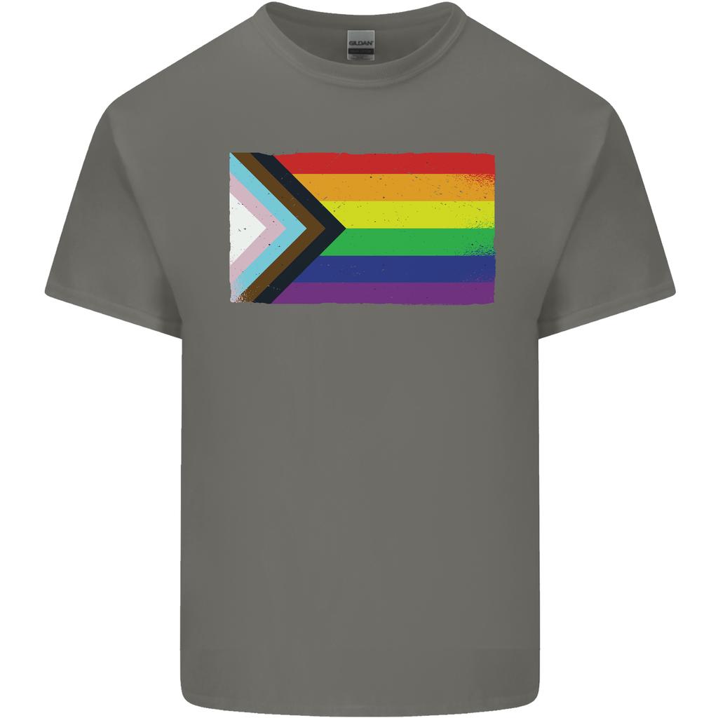 LGBTQ Flag Gay Pride Awareness Day LGBTQ Unisexs Light Cotton TShirt