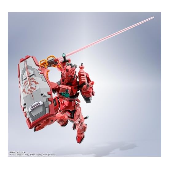 TAMASHII NATIONS METAL ROBOT SPIRITS SIDE MS Mobile Suit Gundam GQuuuuuuX (Read: G-Axe) Red Gundam