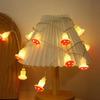 20-LED-Pilz-LED-Lichterkette USB/Batteriebetrieben Lichterkette Dekorative Lampe für Zuhause Schlafzimmer Party Hochzeit Innen Dekoration