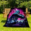 1pc Guitar Jason Outdoor Blanket Lightweight Flannel, Soft & Warm, All Season Use for Sofa, Outdoor, Camping, Living Room, Office, Chair