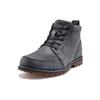 Timberland Men's Earthkeepers Leather Chukka Wide Fit Boots Dark Nubuck Grey Brown A41CPW