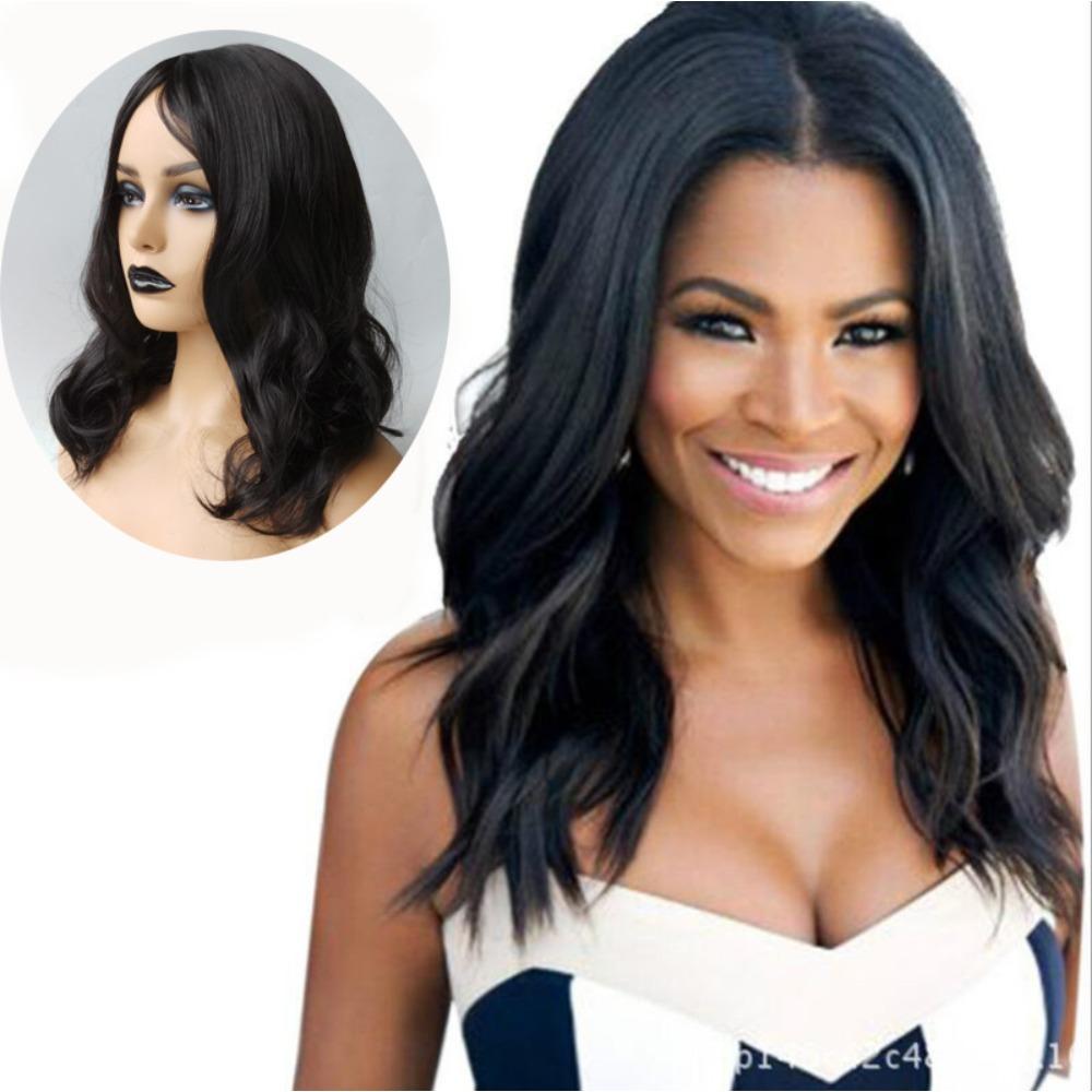 Wig Female Fashion Long Curly Hair Big Wave 613 #Golden Curly Hair African Wig