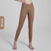 Womens Seamless High-Waisted Yoga Leggings With Tummy Control Butt Lift 80% Nylon 20% Spandex Stretchy Fitness Pants