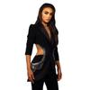 High Street Fashion 2026: Early Spring Hollow Out Hot Drilling Two-Piece Suit Set (Jacket & Trousers)