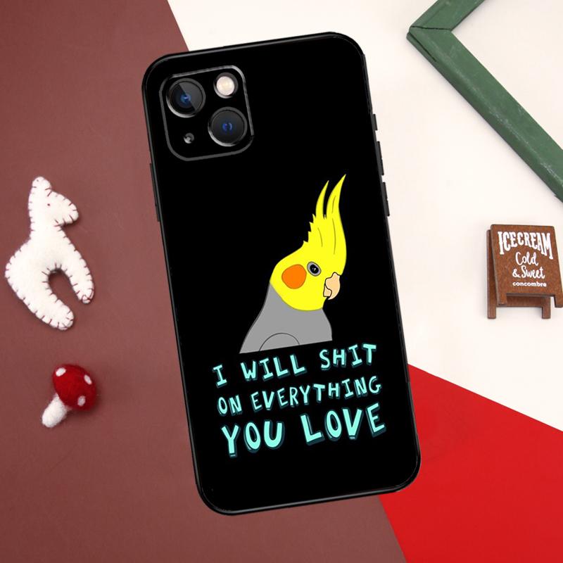 Parrot Bird Case For iPhone 13 12 14 15 Pro Max Mini 7 8 Plus SE 2020 X XS MAX XR 11 14 15 Pro Max Cover Case
