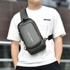 Bandolera de Pecho Antirrobo de Gran Capacidad para Hombre con Cierre de Contraseña - Bolso de Hombro Multifunción para Motocicletas o Uso Casual