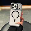 iPhone 17 Pro Max Case: Colored Edge, High Transparency, Magnetic, Apple 16 Lens Stand, Anti-Fall Protection
