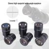 Biological Microscope Lens Accessories: WF10X-25X Magnification Stereoscopic Wide-Angle Eyepiece with High Eye Point and Micrometer.