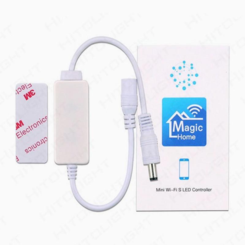Single Color LED Controller Smart Phone Alexa Dimming Wireless WiFi Controller for 5050 LED Strip